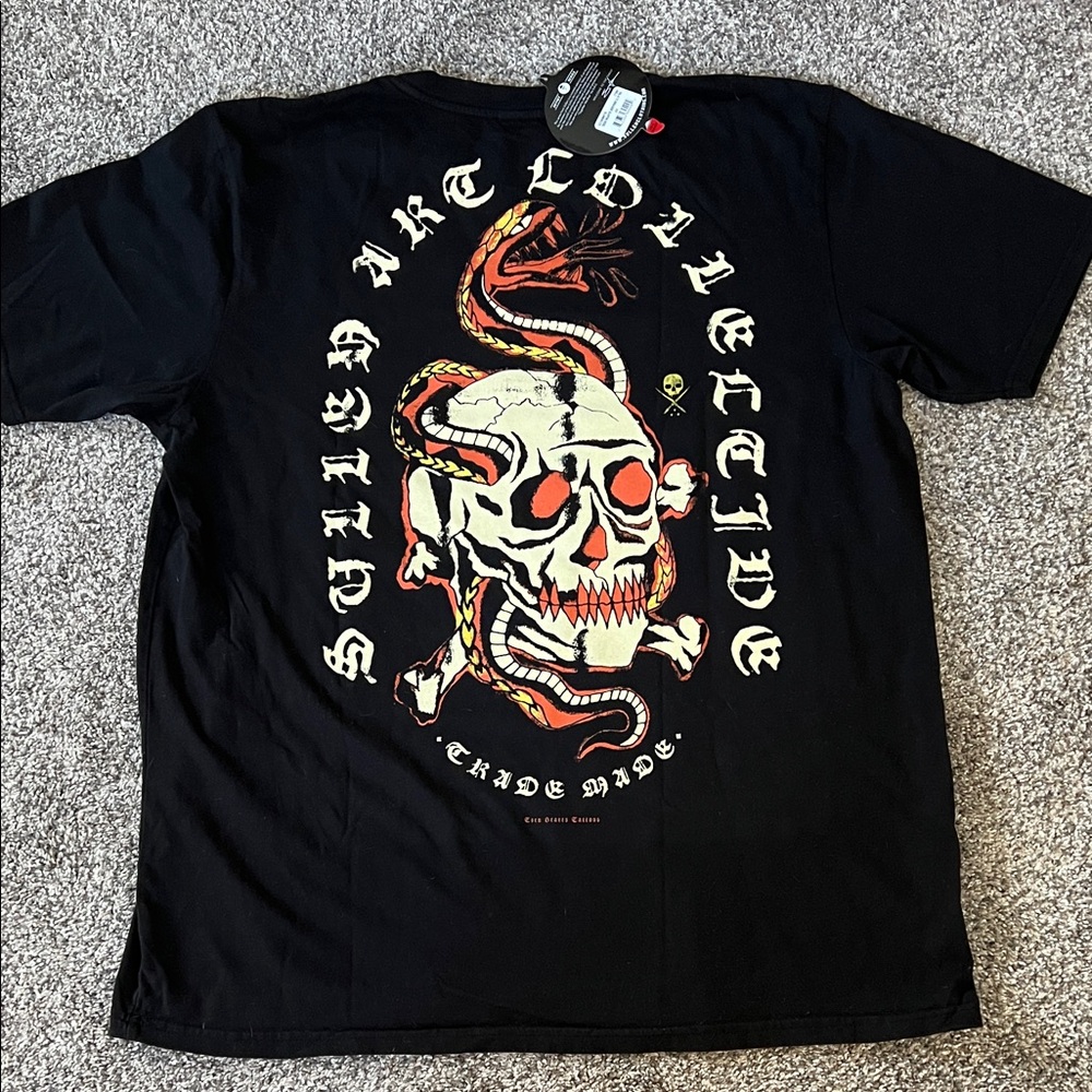 Sullen Teen Hearts Serpent Graphic T-Shirt
